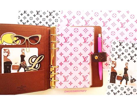 louis vuitton pm agenda inserts